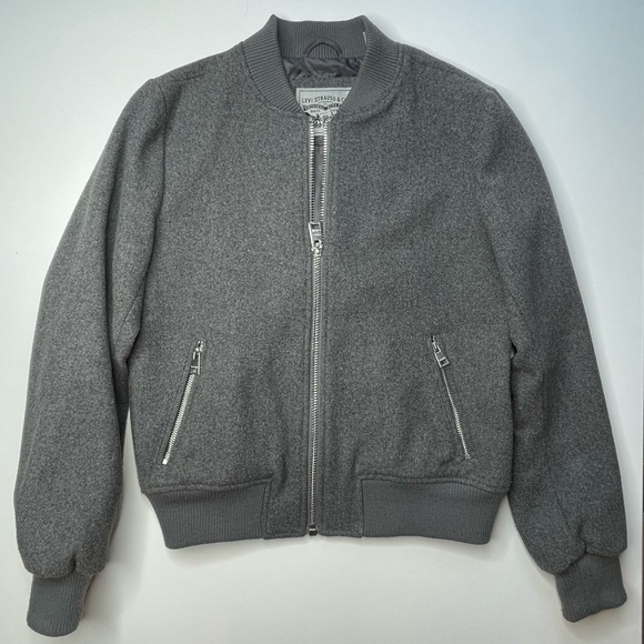 Levi's Other - Small Levi Strauss Polyester and wool bomber jacket. In really good condition.